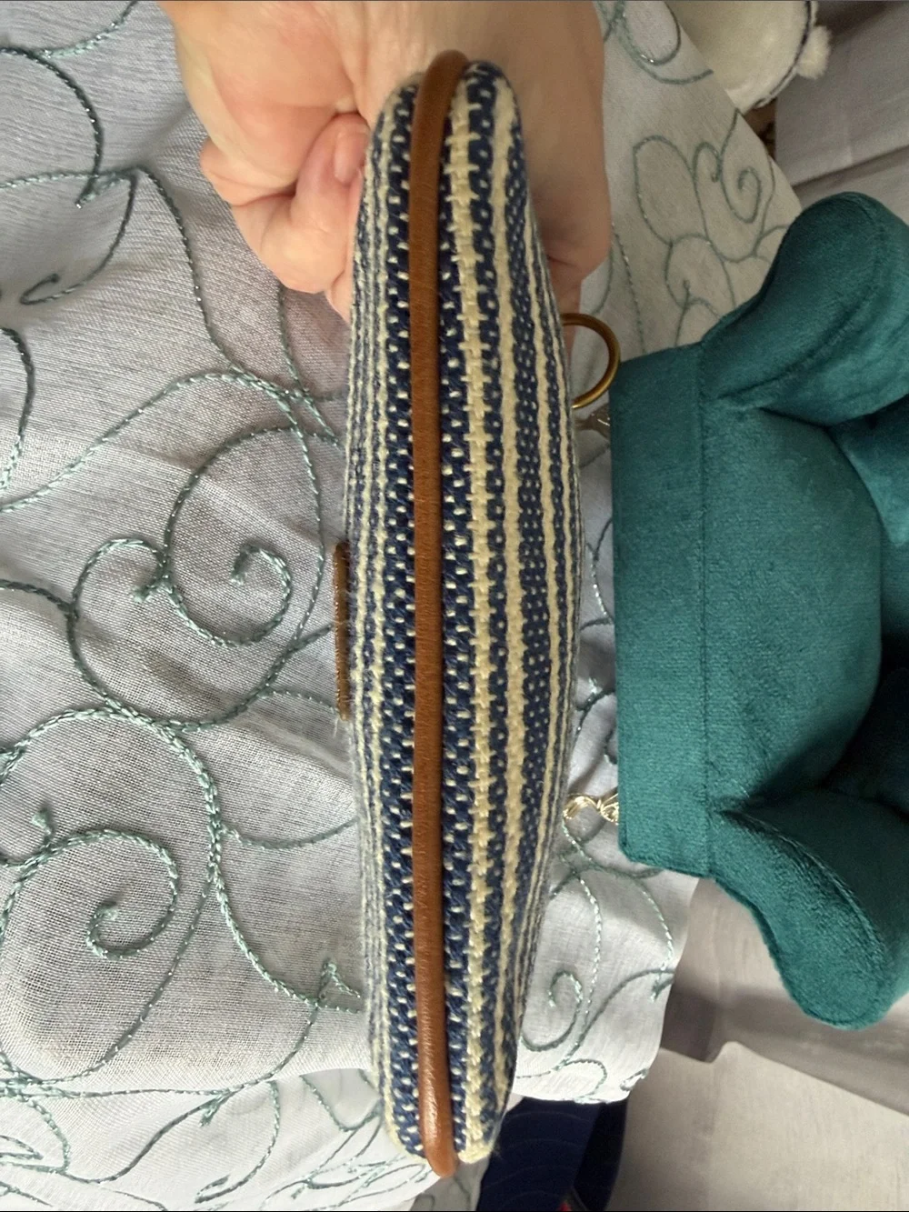 Fossil compact wristlet