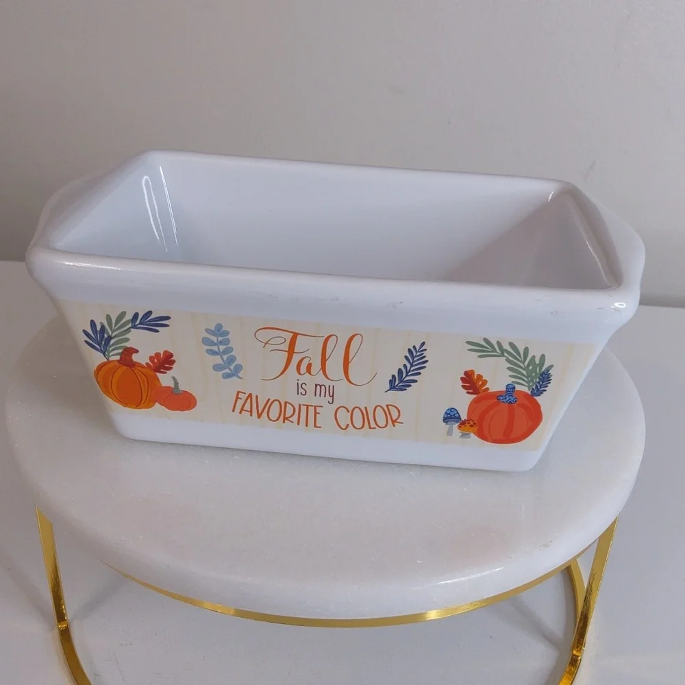 Royal Norfolk Ceramic Mini Loaf Dish, NWT