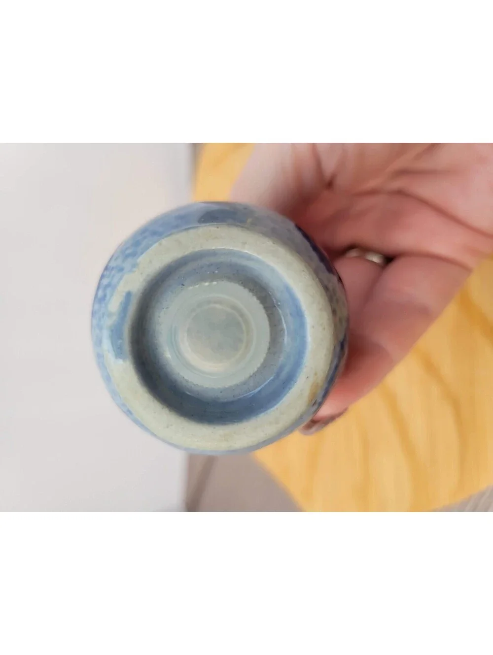 N/A blue ceramic
