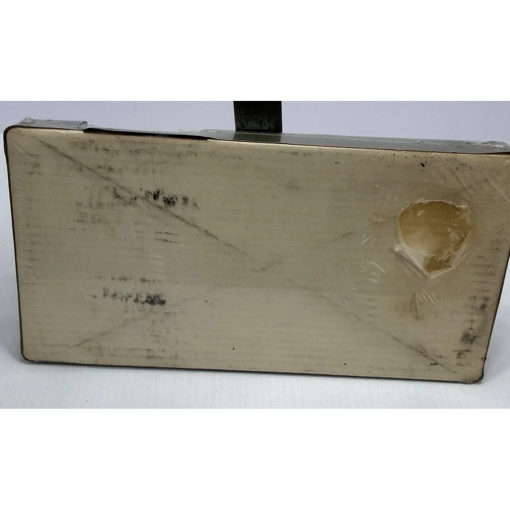 Vintage MCM Imperial Bird N Beef Orange USA Stainless Steel Original‎ Box