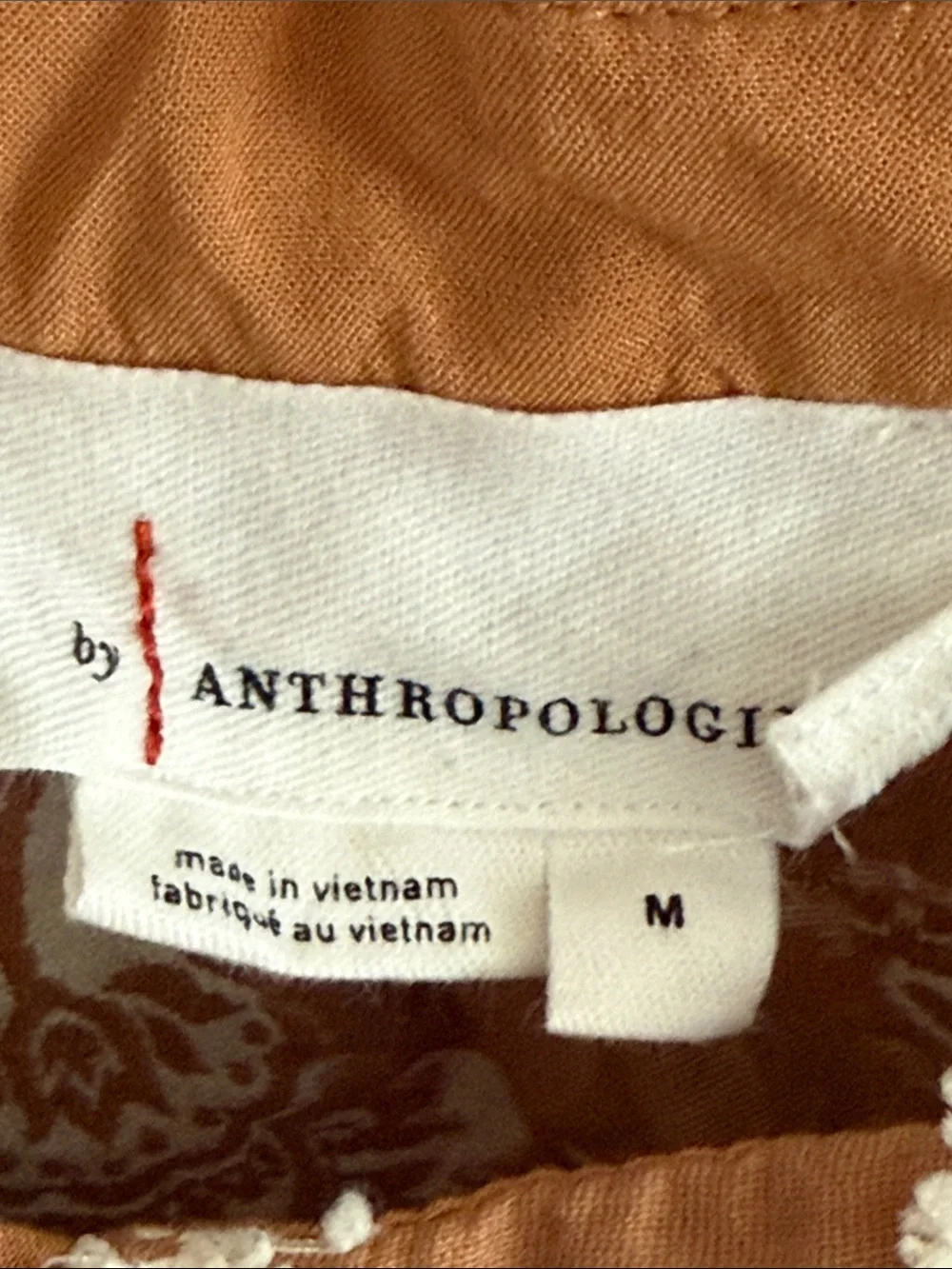 Anthropologie jacquard paisley