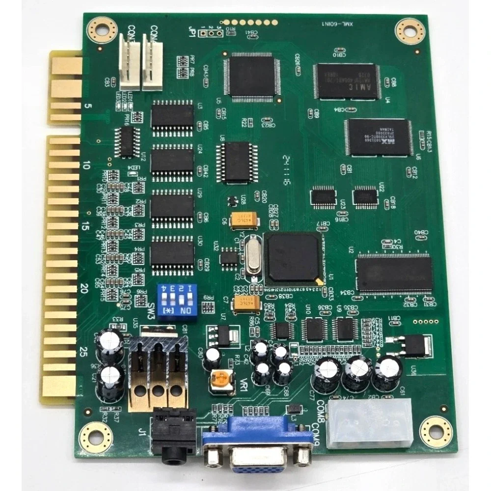 Aqur2020 Classic 60-in-1 Multicade‎ Arcade PCB Board Jamma CGA VGA Trackball
