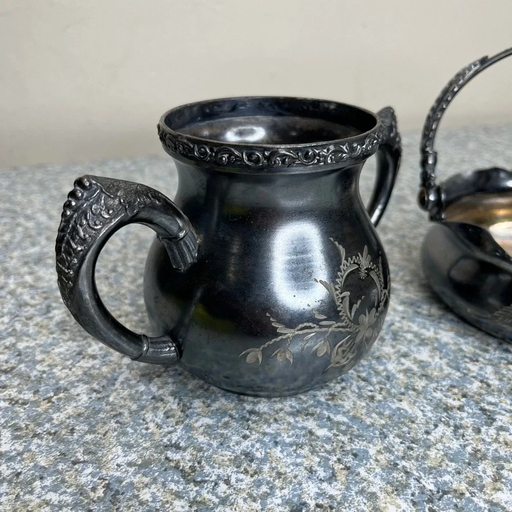 Anchor Silver Plate Co intricate shipped