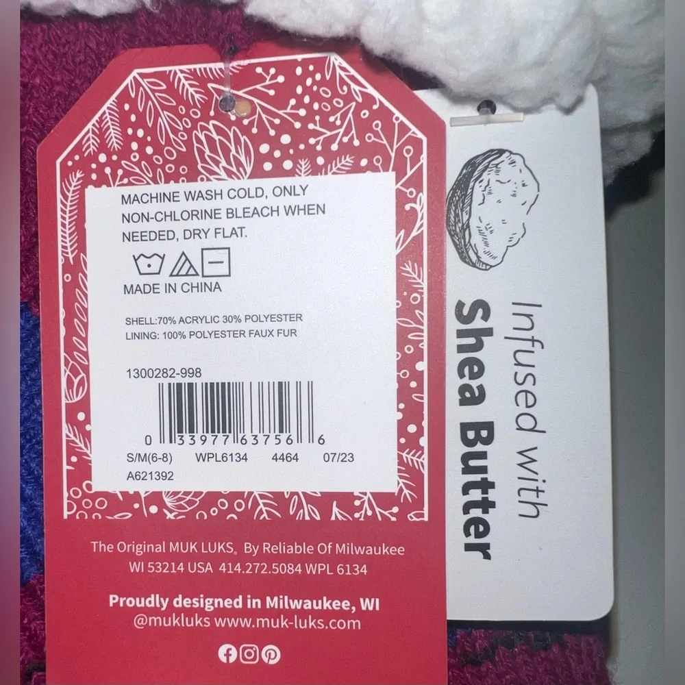 Muk Luks nwt muk