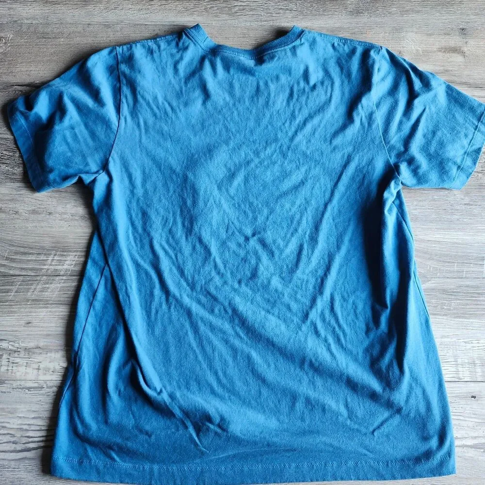The North Face blue top