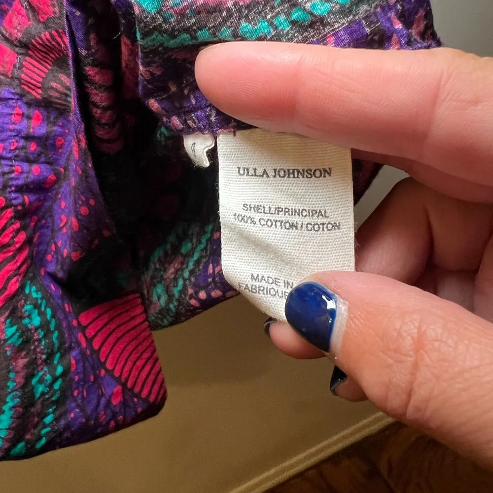 Ulla Johnson vivid printed