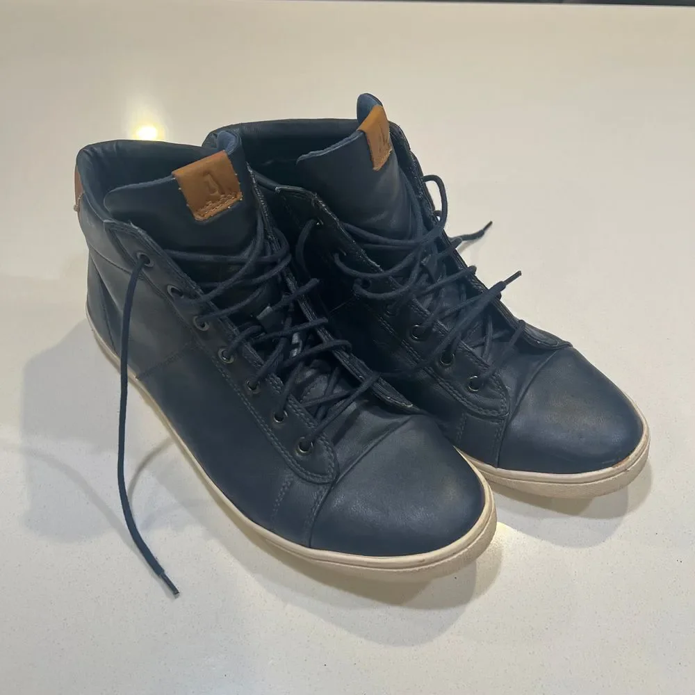 Aldo blue leather