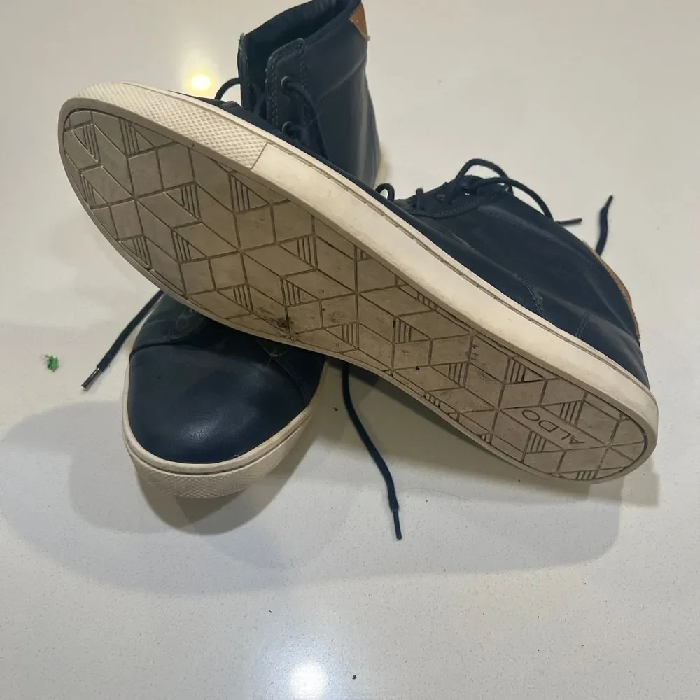 Aldo blue leather
