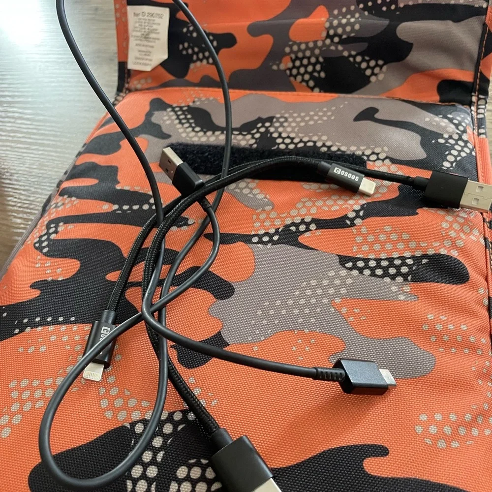 L.L. Bean Ipad Kindle E reader Tablet Padded  Camouflage Travel carry Case