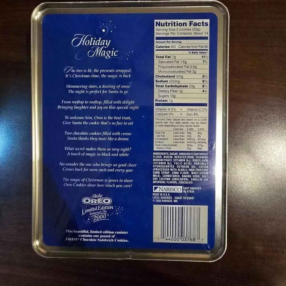 Nabisco vintage oreo