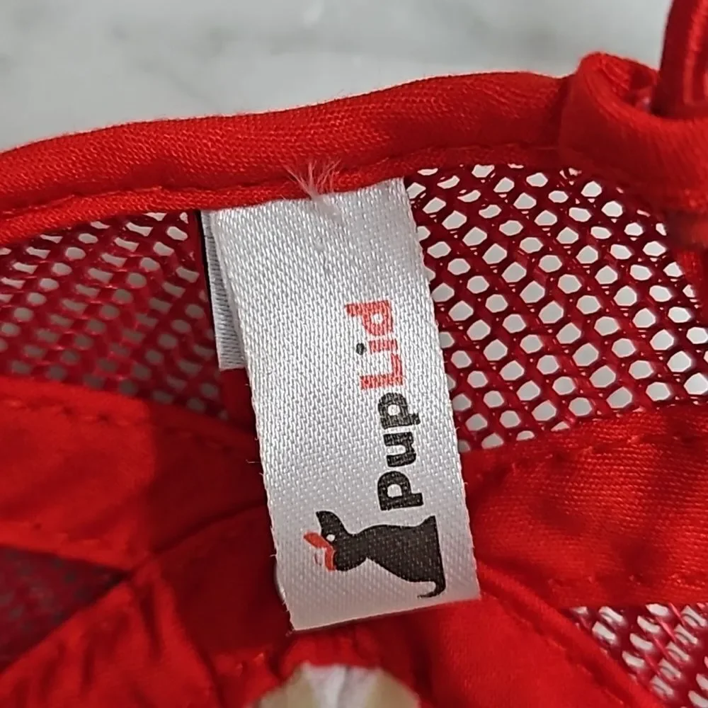 PupLid red white