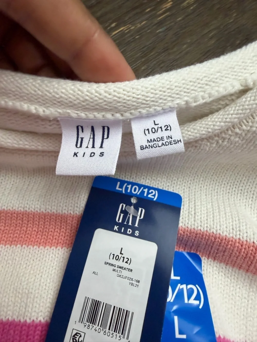 GAP casual measurements sweater