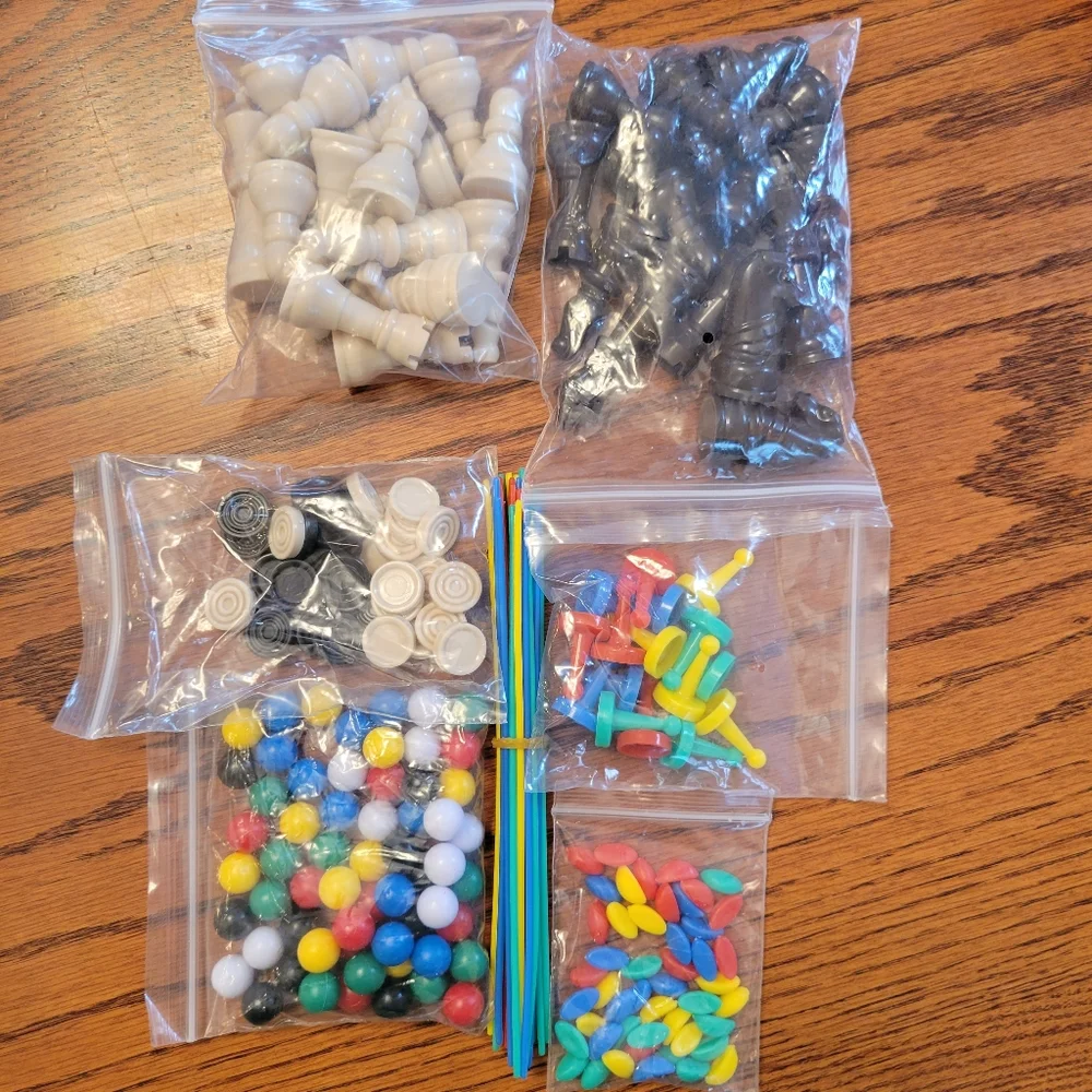 Random Game Pieces ~ Crafts ~ Repurpose ~ Replacement Parts ~ Décor Item