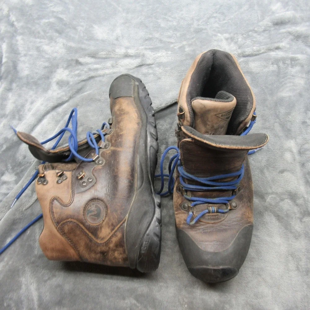 Merrell Mens Boots 11.5 Brown Leather M2 Super Light Millennium Mountaineer Hike