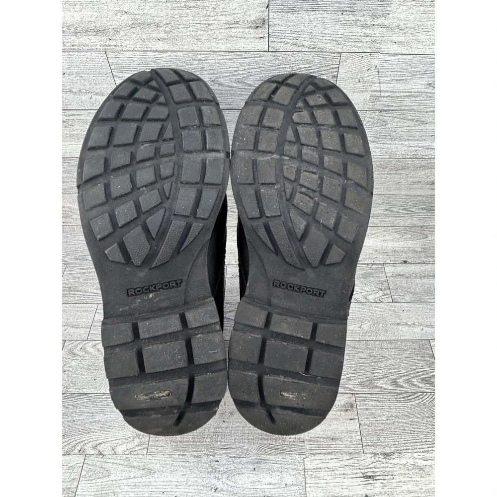 Rockport Storm Surge Mens 9.5 Black Leather‎ Waterproof Chukka Boots CH4053