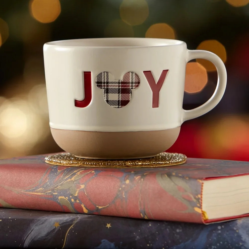 Disney Mickey Mouse Homestead ''Joy'' Holiday Mug-sold‎ out everywhere