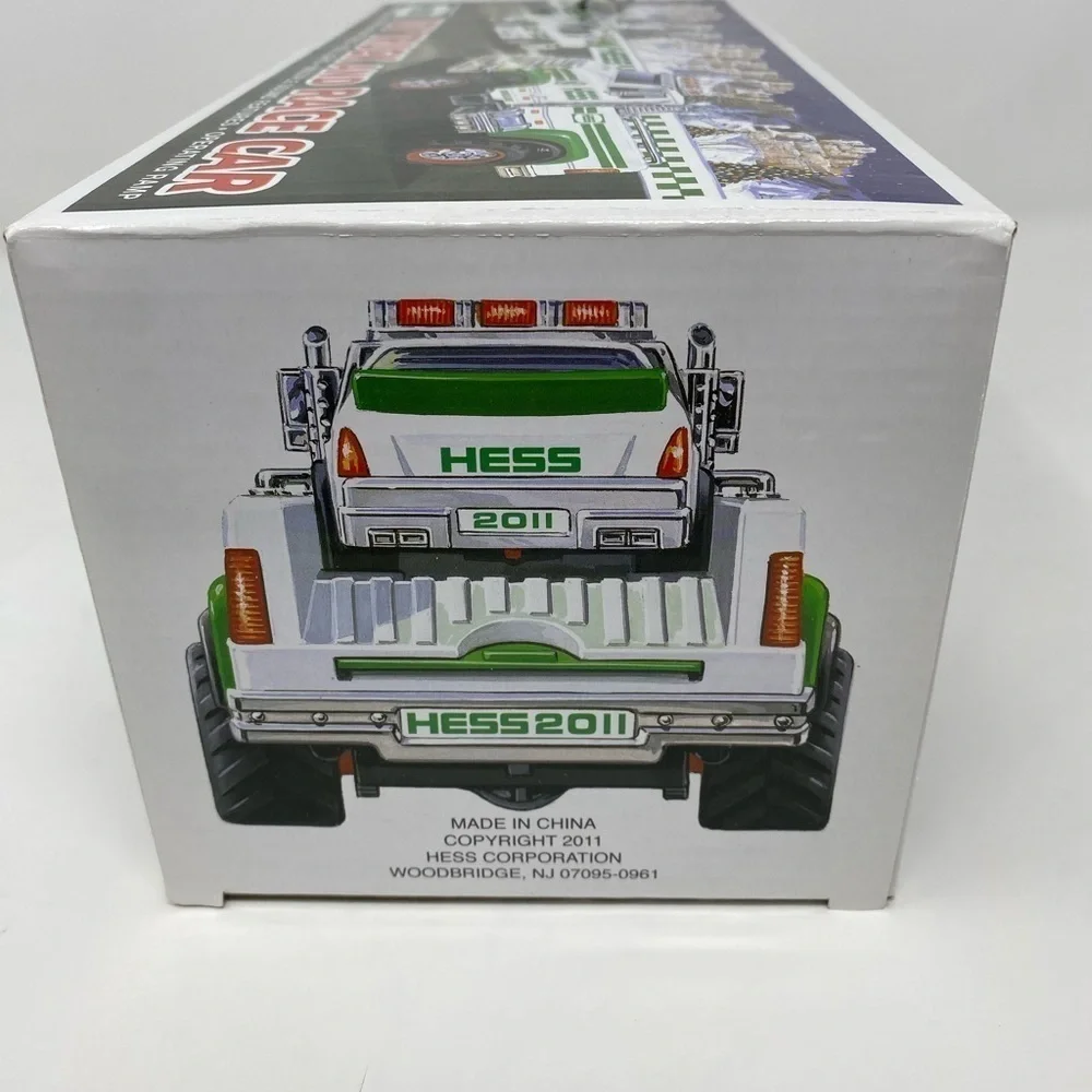 NEW - Hess 2011 Toy Truck and Race Car