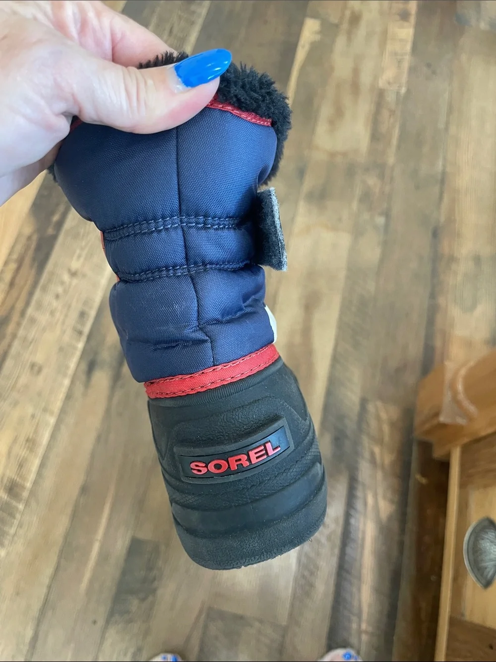 Sorel winter snow