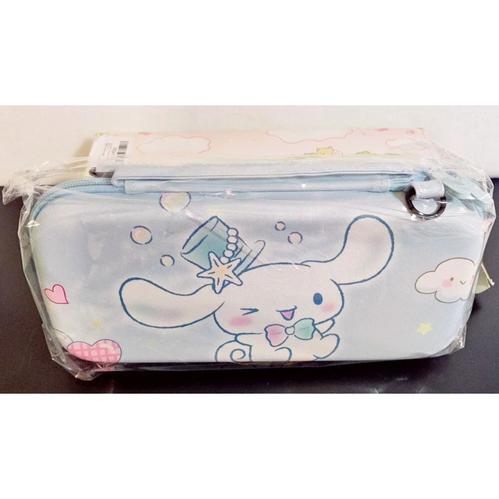 Sanrio Cinnamoroll Sky Blue Nintendo Switch 2 Case, Game Slots, Handle NEW