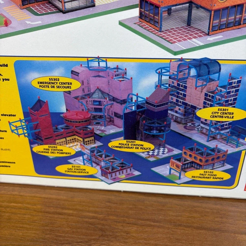 Irwin GirderPanel Building System Fast Food Restaurant building set Sealed 1990s