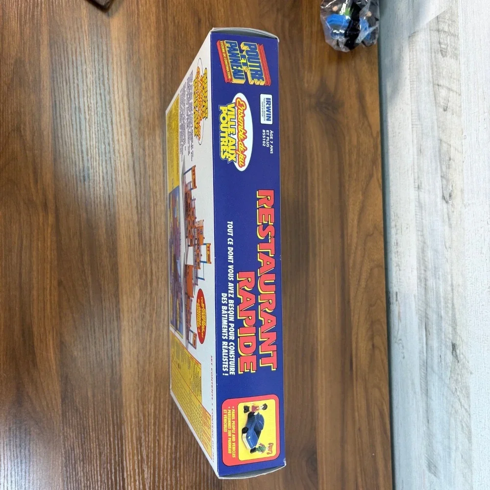 Irwin GirderPanel Building System Fast Food Restaurant building set Sealed 1990s