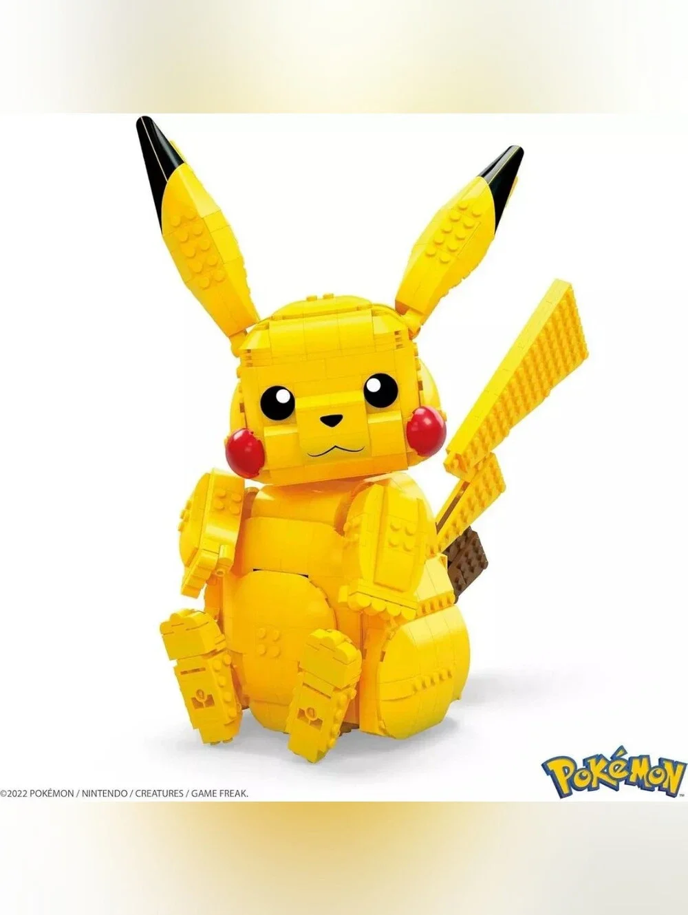 Jumbo Pokemon Pikachu Building Set NEW