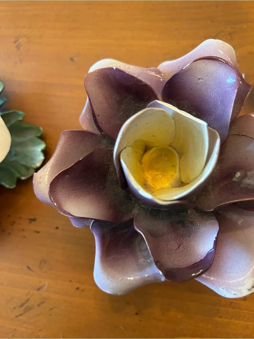 Capodimonte pair decorative