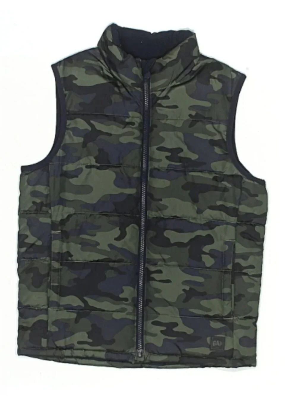 Gap Kids Boys Camo Vest- Size Small