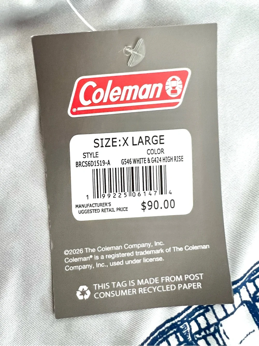Coleman men upf