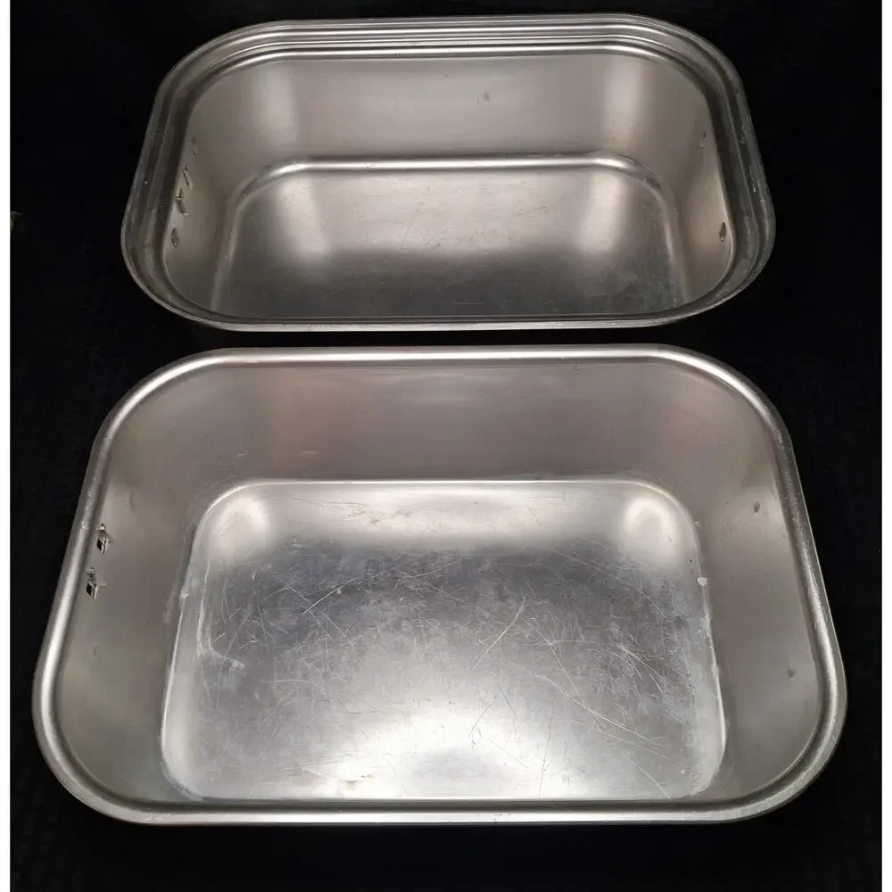 Vintage Wear Ever Aluminum Roaster Pan 825 And Vented Cover 818 Set