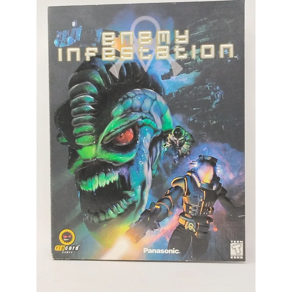 Enemy Infestation (PC, 1998) RC-009 1998 PC Big Box Game New Sealed Panasonic