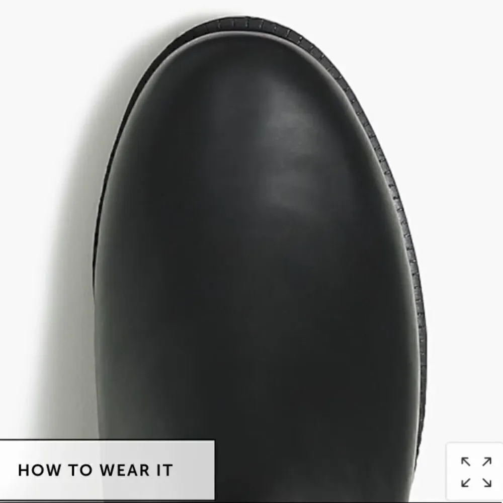 J. Crew Factory rubber upper