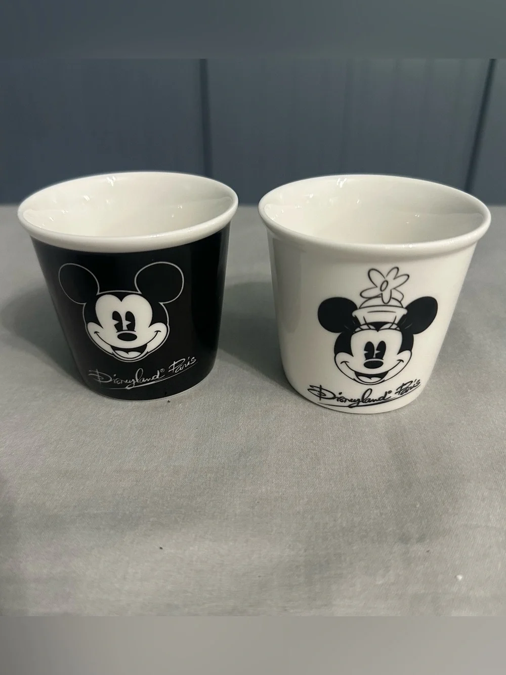 ⁠Disneyland Paris Mickey Minnie Mouse Espresso Cup Set All Started With A Mouse⁠