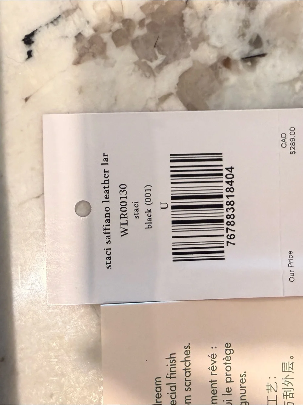 kate spade classic black