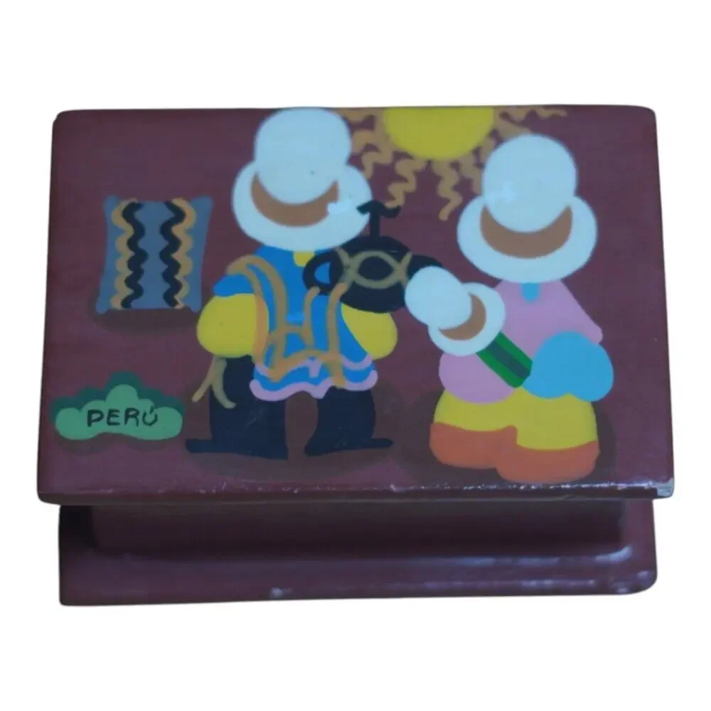 Handmade handpainted wooden