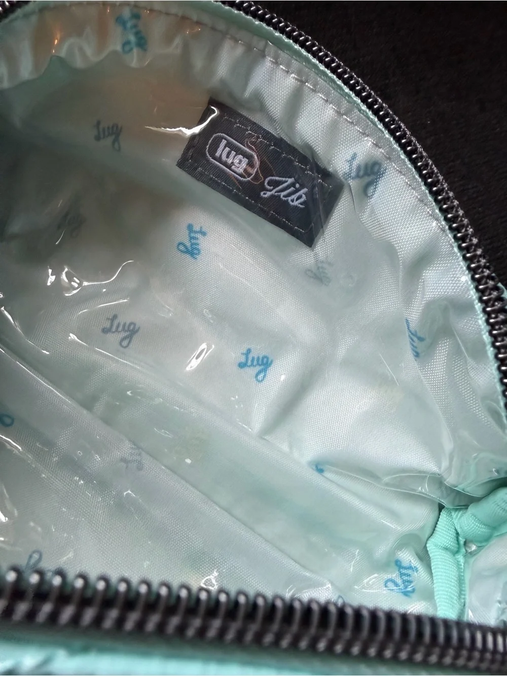 Lug Jib CloudGo Zip Pouch Bag – Aquamarine (Blue Green)