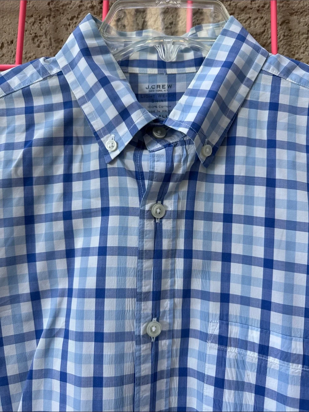 J. Crew lightweight button