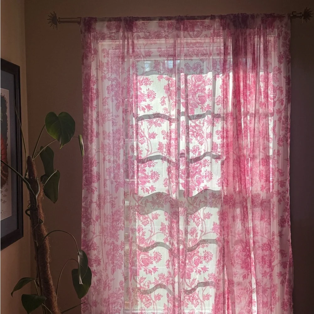 Urban Outfitters sheer curtains