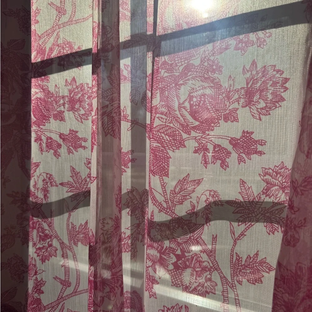 Urban Outfitters sheer curtains