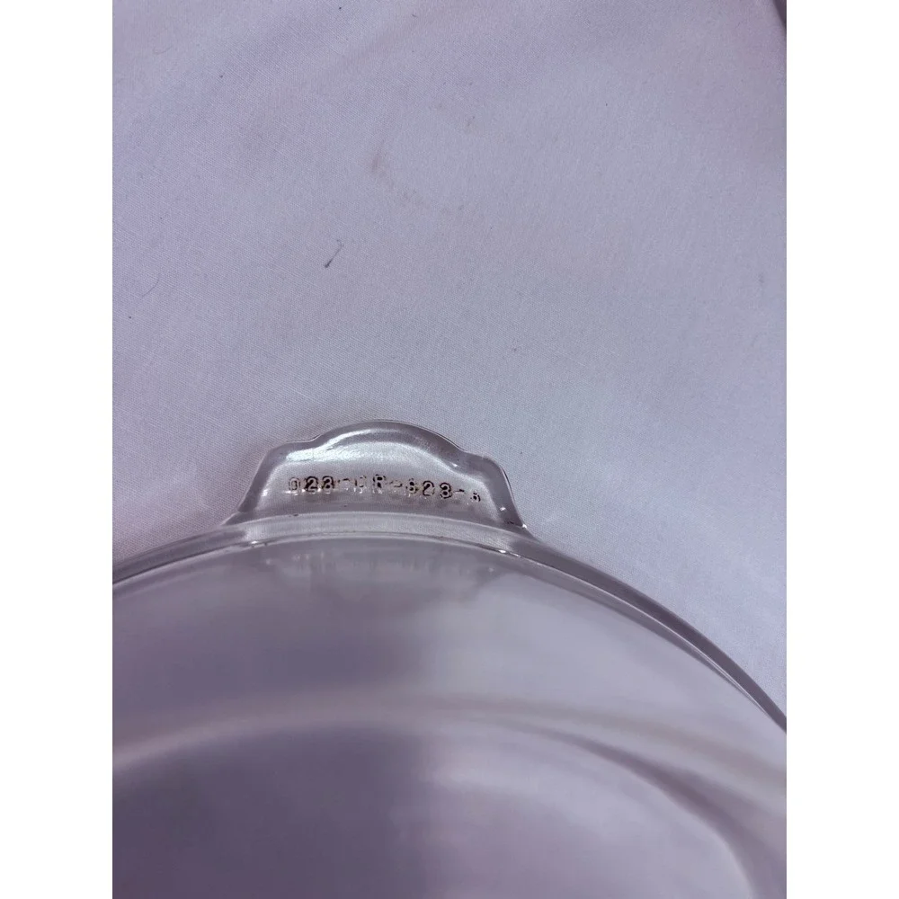 Pyrex clear piece