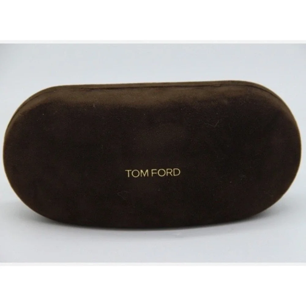 Tom Ford Hard Brown‎ Sunglasses Eyeglasses Optical Case Only Brown Velour