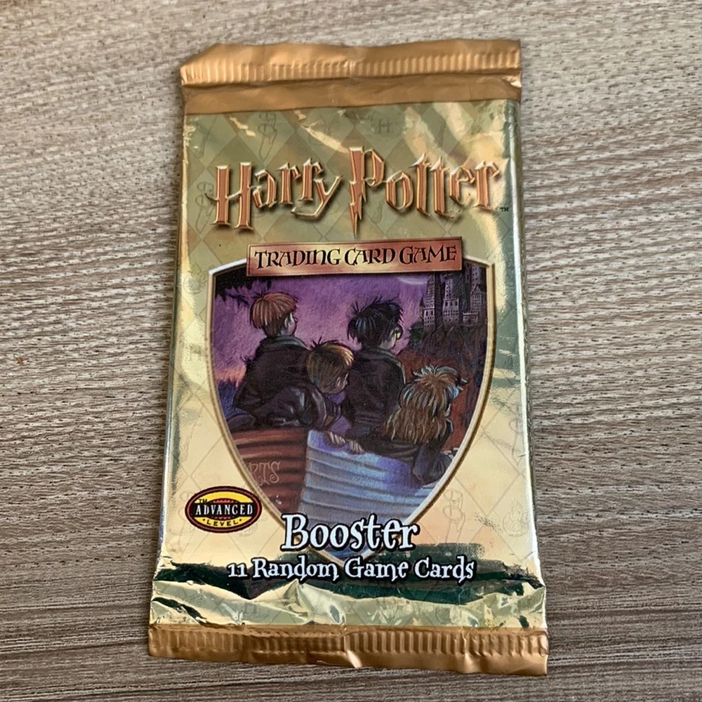 Wizards Of The Coast Harry Potter 2001 Trading Card Game Booster Pack Sealed New