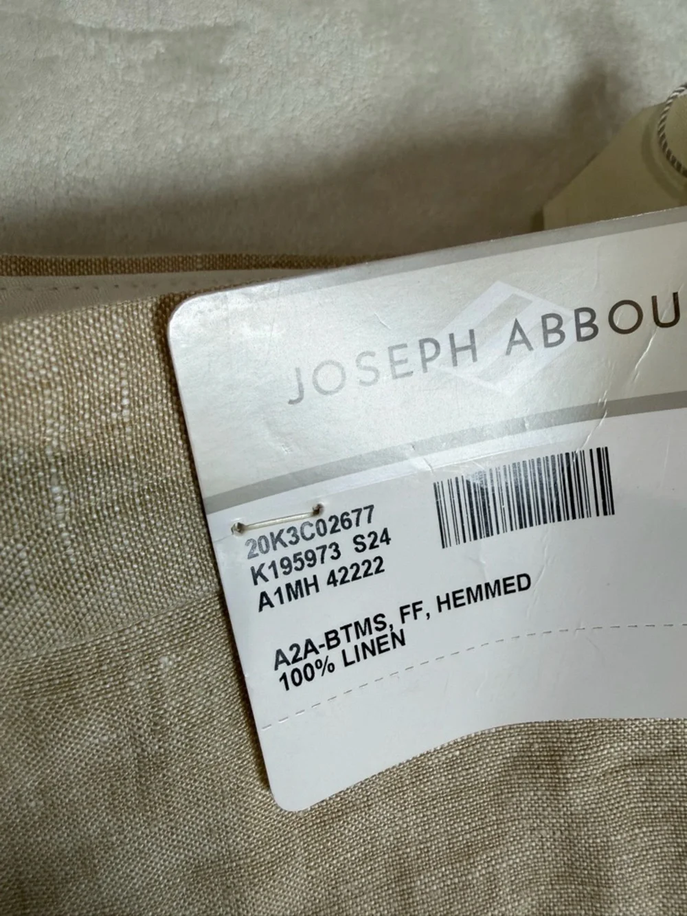 Joseph Abboud lightweight linen