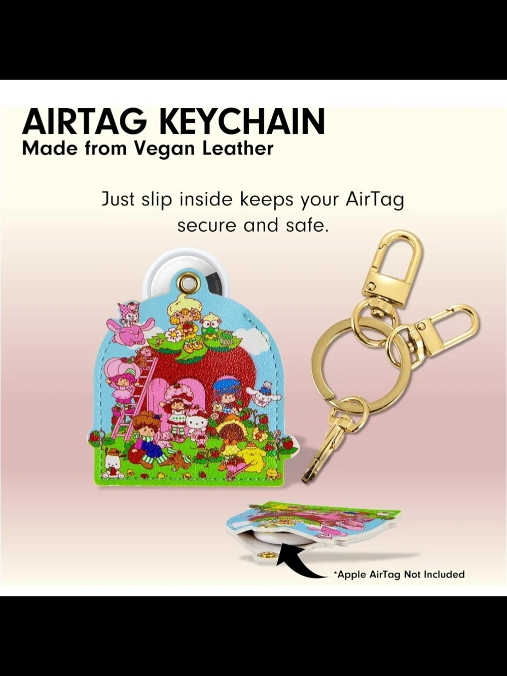 Keychain Case Compatible with Apple AirTag