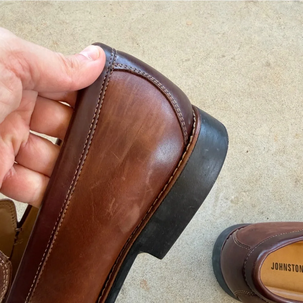 Johnston & Murphy brown 12 penny