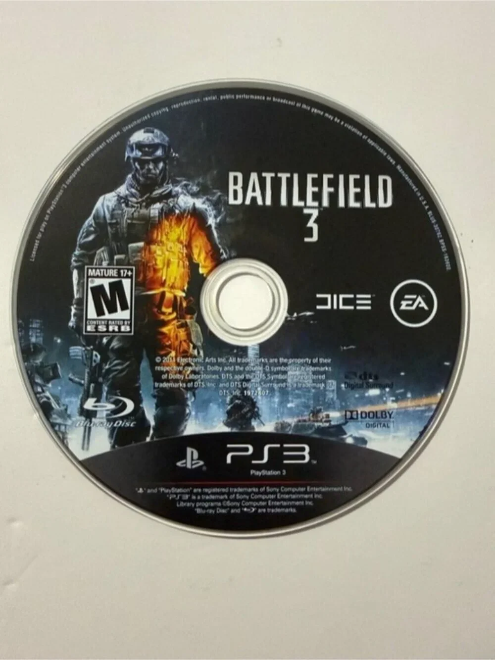 Sony battlefield ps3