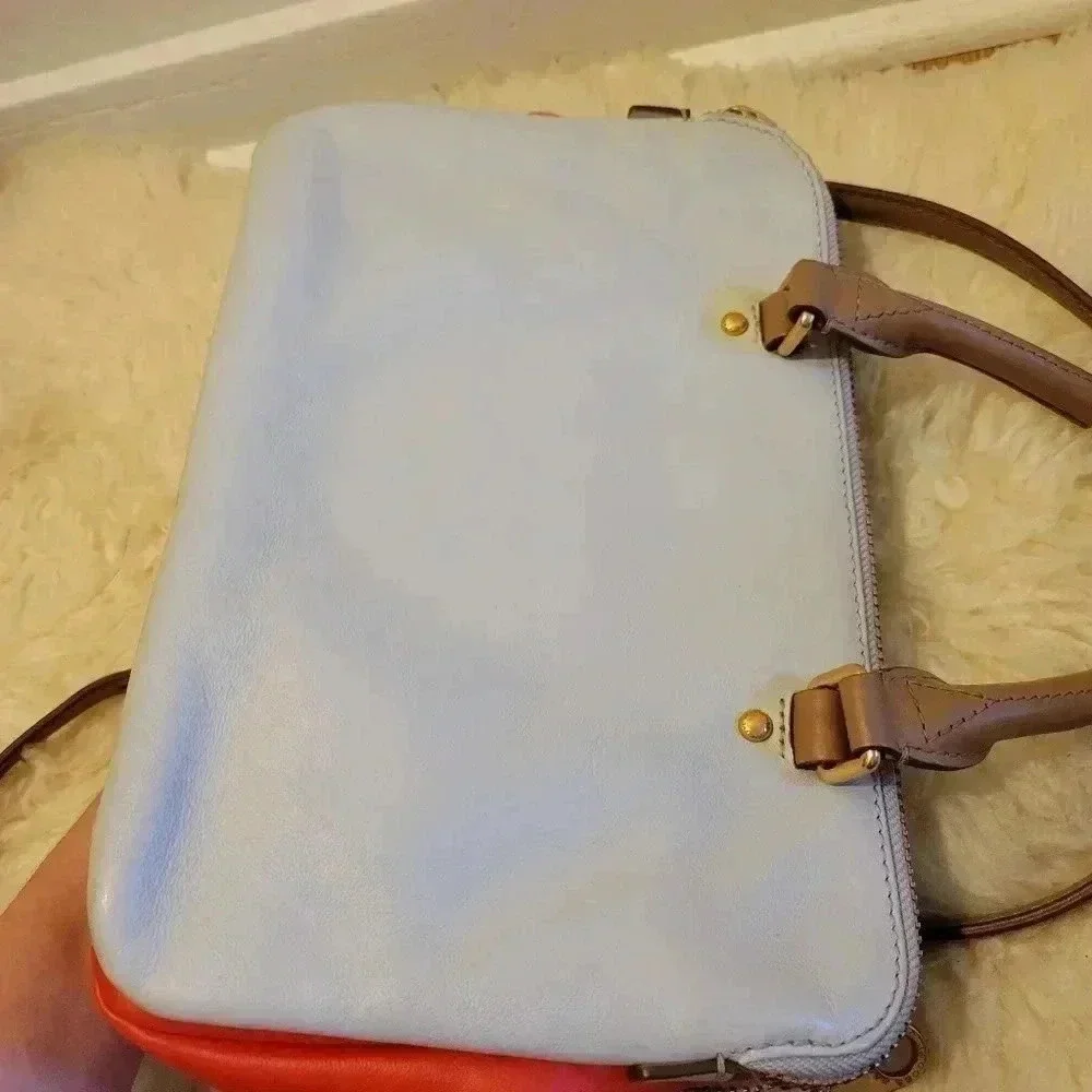 MARC by Marc Jacobs Goodbye Columbus Leather Satchel Crossbody Bag
