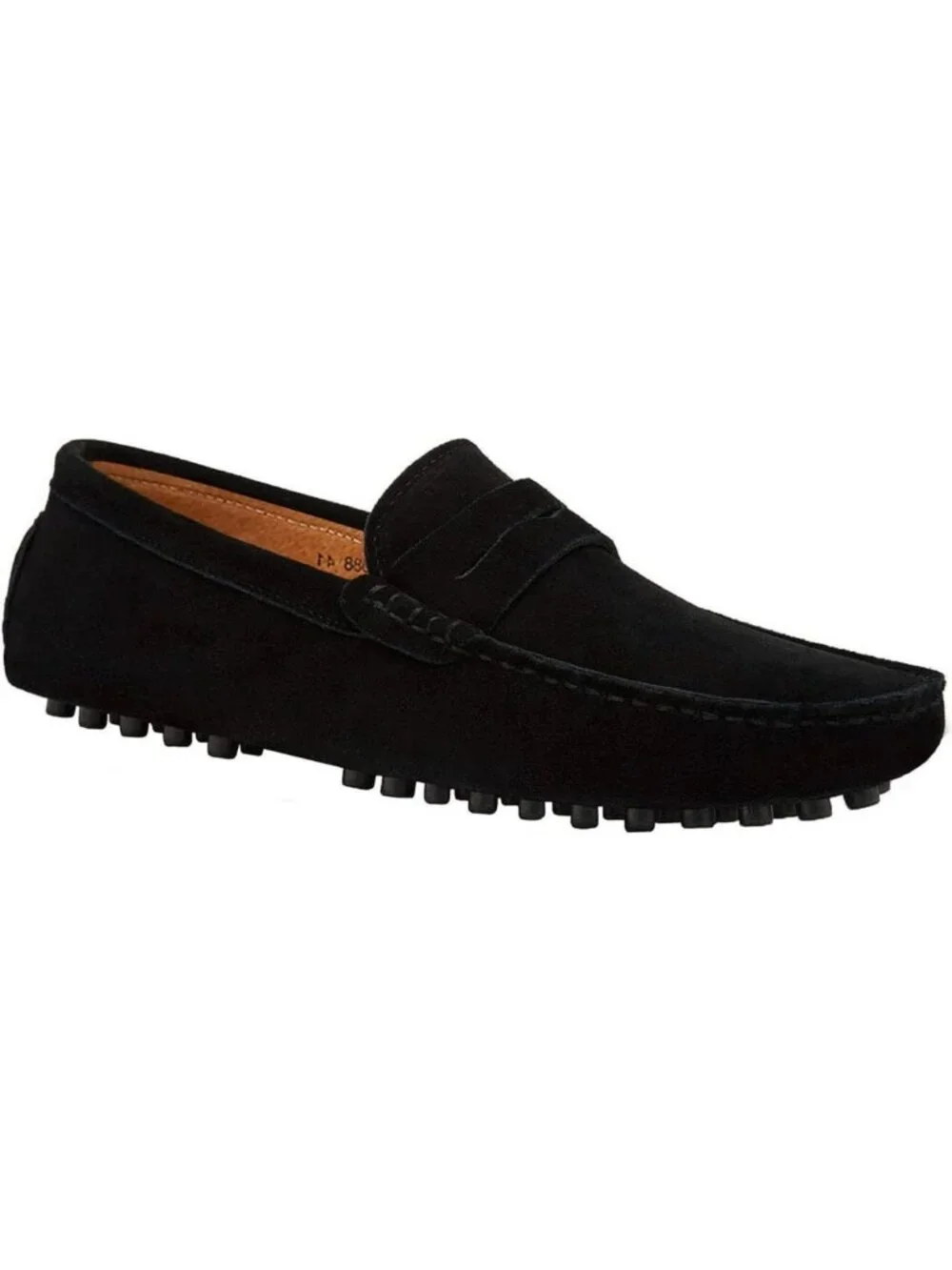 Stylish Men's Suede Moccasin Loafers - Slip-On Casual Dress & Boat Shoes