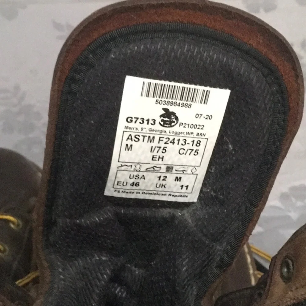 Georgia Boot sturdy men’s