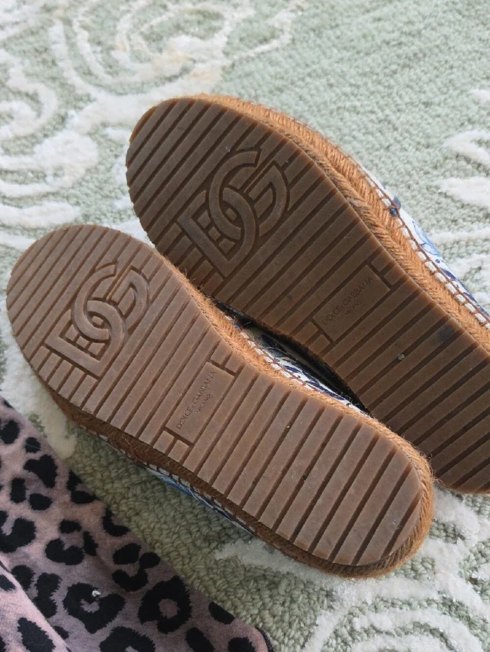 Dolce & Gabbana designer espadrilles
